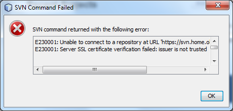 SVN CLI failure in NetBeans 7.4